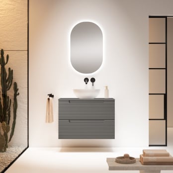 Mueble de baño con encimera Hidrófuga Kyoto Visobath
