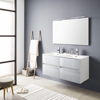 Conjunto mueble de baño Glass Line Sanchís