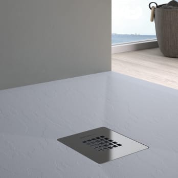 Plato de ducha de resina Design Basic Bruntec