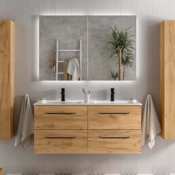 Conjunto mueble de baño Morai Salgar