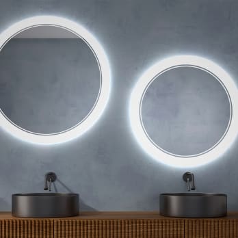 Espejo de baño con luz LED Lampedusa Eurobath