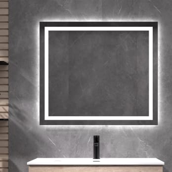Espejo de baño con luz LED Cíes Eurobath