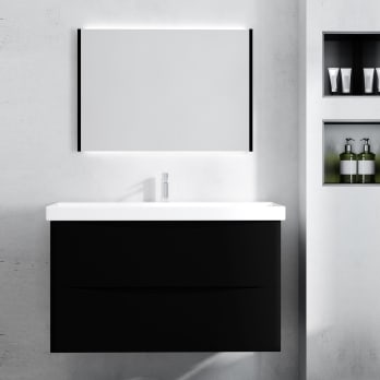 Espejo de baño con luz LED Sire Bruntec