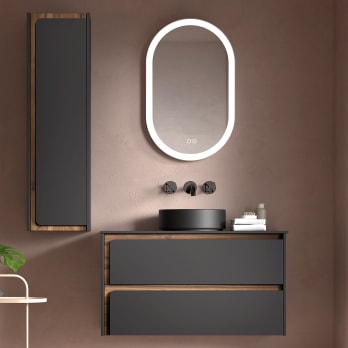 Compra online Conjunto mueble de baño con lavabo Solid y cajonera Nomad  Viso Bath, Decorabaño [2023] [2024]