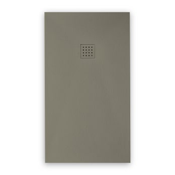 Plato de ducha de resina Basalto Doccia