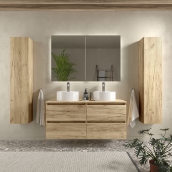 Mueble de baño para lavabo sobre encimera Bequia Salgar