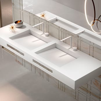 Lavabo encimera Reflection de Silestone