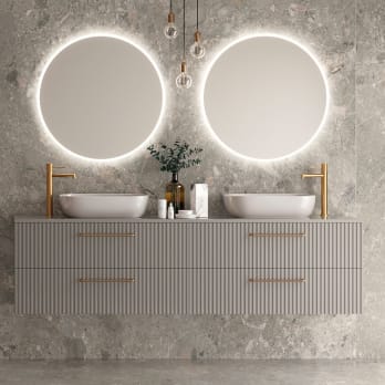 Espejo de baño con luz LED Bélgica Ledimex