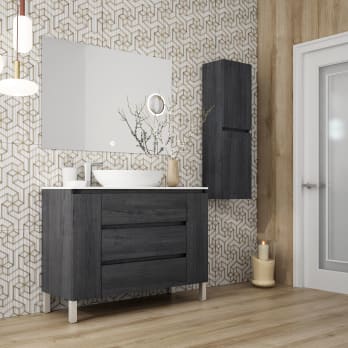 ▷ Mueble de Baño Neos 60 cm. 3 Cajones, Fondo 40 cm.