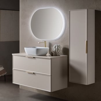Conjunto mueble de baño Kubik Sanchis