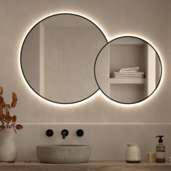 Espejo de baño con luz LED Solaris Bruntec