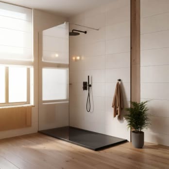 Mampara de ducha fija Moon