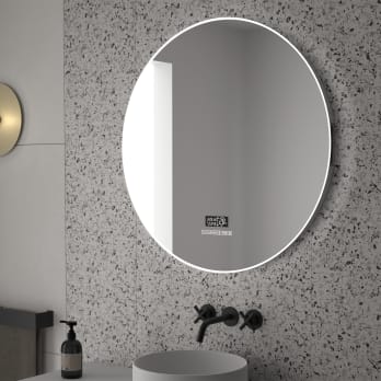 Espejo de baño con luz LED Caledonia Eurobath