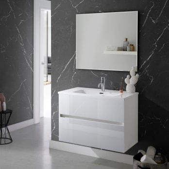 Conjunto mueble de baño Glass Line Sanchís