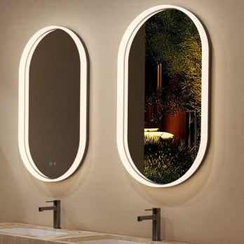 Espejo de baño con luz LED Bari Ledimex