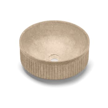 Lavabo sobre encimera Striae Bathco