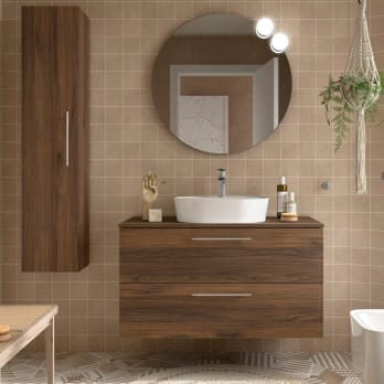 Mueble de baño con encimera Silane Salgar
