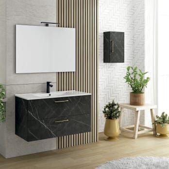 Muebles de Baño Online Outlet Baratos con Lavabo  Muebles para baños  modernos, Muebles de baño, Arreglar los muebles