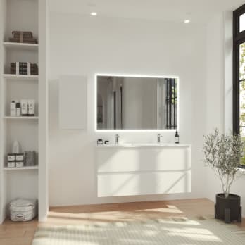 Mueble de baño MDF lacado Vilma Bruntec