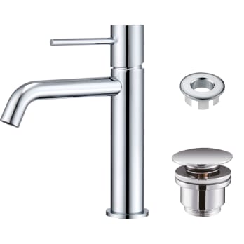 Pack Grifo de lavabo Monza + Válvula click-clack de Imex