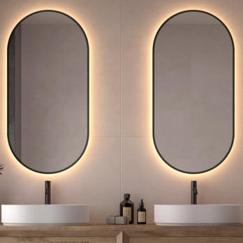 Espejo de baño con luz LED Portia Bruntec