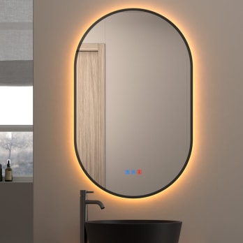 Espejo de baño con luz LED Portia Bruntec