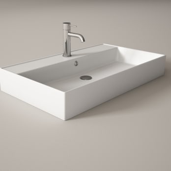 Lavabo encastrado 12 cm alto Lila Visobath