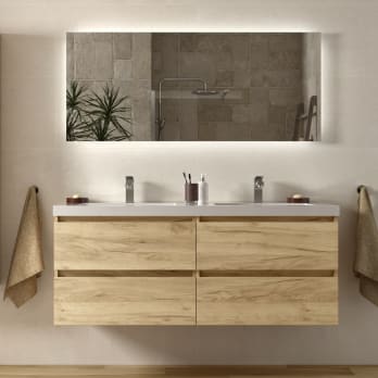 Conjunto mueble de baño Bequia Salgar