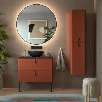 Mueble de baño con encimera Uniiq Salgar
