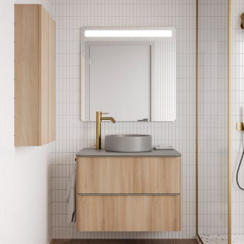 Mueble de baño con encimera arena de resina Dai Top Royo
