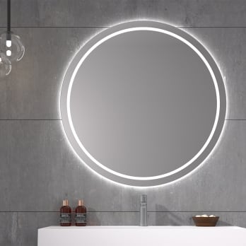 Espejo de baño con luz LED Mallorca Eurobath