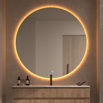 Espejo de baño con luz LED Sun Bruntec