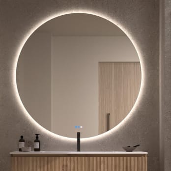 Espejo de baño con luz LED Sun Bruntec
