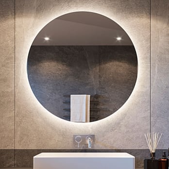 Espejo de baño con luz LED Sun Bruntec