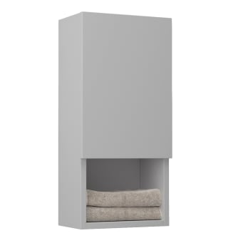 Columna de baño Lia Bruntec con 1 puerta y repisa