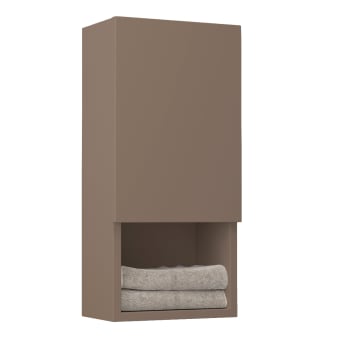 Columna de baño Lia Bruntec con 1 puerta y repisa