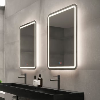 Espejo de baño con luz LED Grecia Ledimex