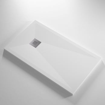 Plato de ducha de resina Design Basic Bruntec