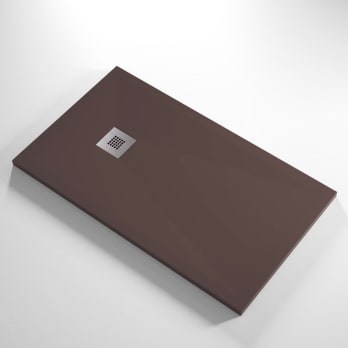 Plato de ducha de resina Design Basic Bruntec