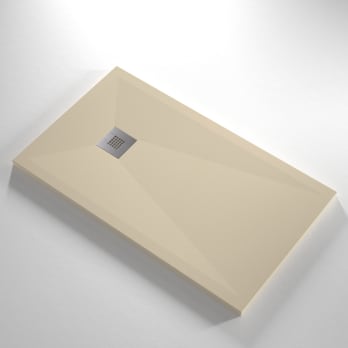 Plato de ducha de resina Design Basic Bruntec