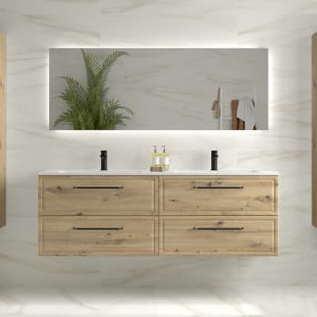 Conjunto mueble de baño Runa Salgar