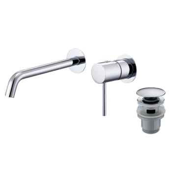 Grifo de lavabo empotrado Monza Imex + Válvula click-clack de Imex