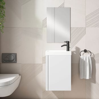 Conjunto completo mueble de baño fondo reducido 22 cm Lagos Visobath
