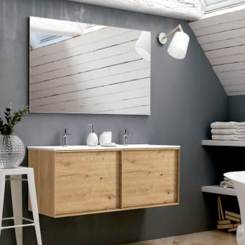 Conjunto mueble de baño Manchester Bruntec