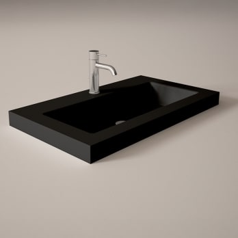 Lavabo encastrado 11.5 cm alto Nantes Visobath