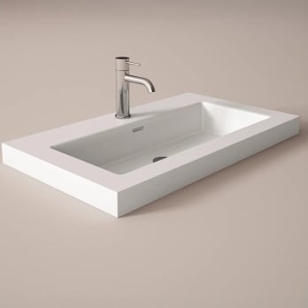 Lavabo encastrado 11.5 cm alto Nantes Visobath