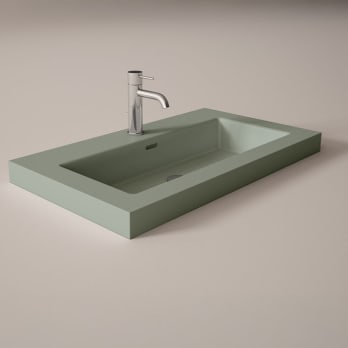 Lavabo encastrado 11.5 cm alto Nantes Visobath