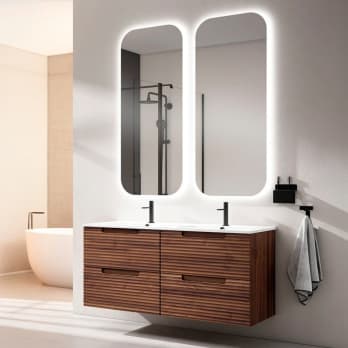 Conjunto mueble de baño Kyoto japandi Viso