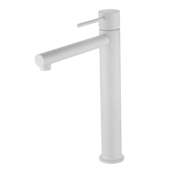 ▷ Grifo lavabo caño alto Imex Fiyi Blanco