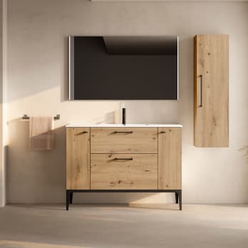 Conjunto mueble de baño con banquillo Verso VisoBath